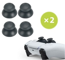 Sony PlayStation 5 PS5 8pc Analog Thumb Stick Joystick Grip Black CFI-ZCT1W