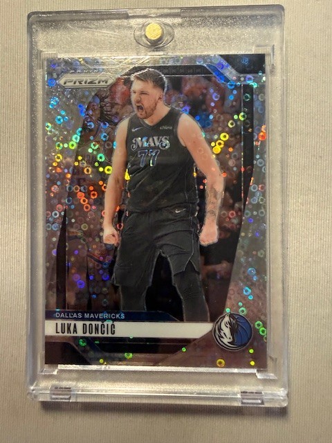 2024-25 Panini Prizm Disco Prizm Luka Doncic Dallas Mavericks #89
