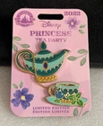 Disney Princess Tea Party Aladdin Jasmine Teapot & Teacup LE Pin