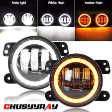Pair Fog Lights Lamps Clear Lens Bumper Fit For 03-04 Ford Cobra 05-06 Escape