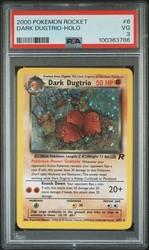 Dark Dugtrio 6/82 Team Rocket Holo Rare