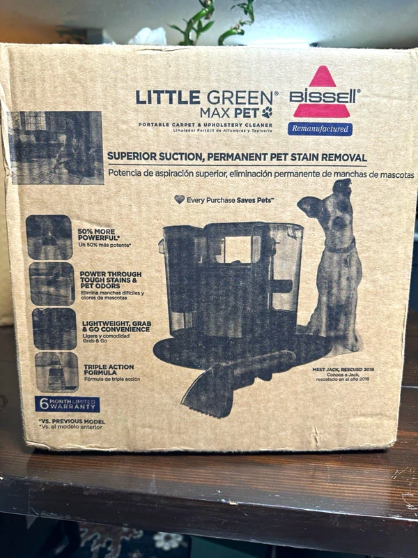 BISSELL Little Green Max Pet Corded Portable Spot Cleaner 3857R