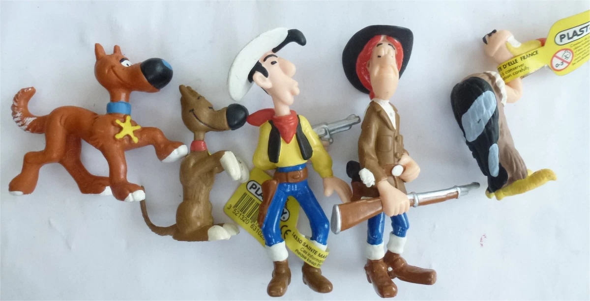 FIGURINE JOE DALTON Serie Lucky Luke Plastoy Hauteur 5 Cm Av. De Belles