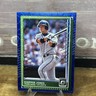 2025 Donruss Optic Baseball Chipper Jones #92 Blue Velocity Atlanta Braves HOF