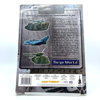 Imperial Armour Imperial Vehicles - Paperback Warhammer 40k Forge