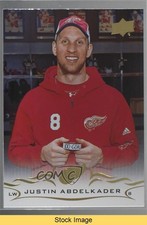 2018-19 Upper Deck Silver Foil Justin Abdelkader #66 READ z6b