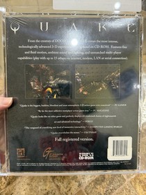 Quake  Big Box Factory Sealed 1997 VGA 90 Highest Graded Windows Version Wow!