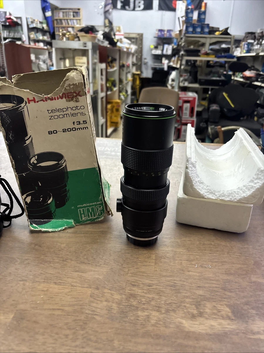 Hanimex Zoom 80-200mm Focal Camera Lenses for sale - eBay