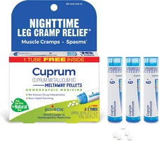 Boiron Cuprum Metallicum 6C for Relief from Nighttime Leg Cramps