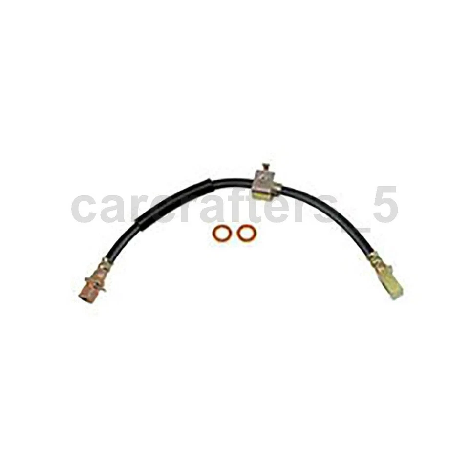 2 гидравлических шланга переднего тормоза для 1983–1985 Ford EXP Escort 1,6 л - Изображение 3 из 4