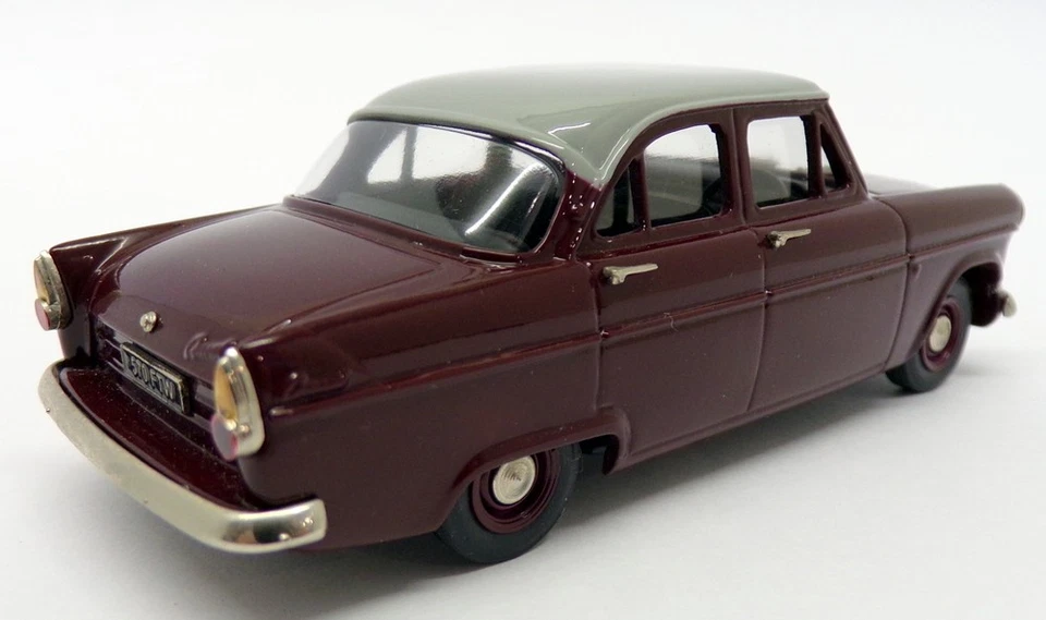 Lansdowne 1/43 Scale LDM57 - 1960 Ford Consul Mk2 - Imperial Maroon/Smoke Grey - Image 2 of 4