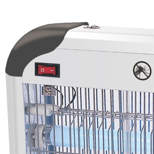 ZANZARIERA ELETTRICA LAMPADA ANTI ZANZARE LUCE UV INSETTCIDA CATTURA INSETTI - Foto 7 di 12