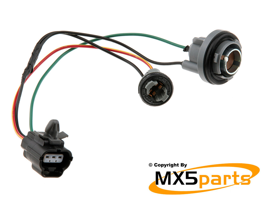 MX5 Front Side light & Indicator Bulb Wiring Loom Genuine