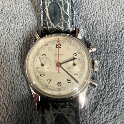 GALLET counter chronograph 1970s