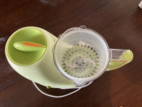 Beaba Babycook 4 in 1 Vintage Fornello a Vapore e Frullatore, Macchina per Alimenti per Bambini - Foto 3 di 4