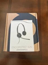 Plantronics EncorePro HW520 Black Headband Headsets