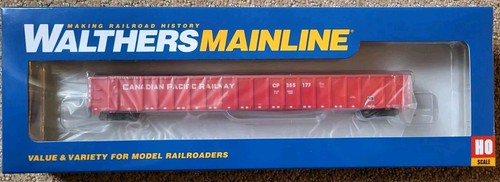 Góndola ferroviaria HO Walthers 68' - lista para funcionar -- Canadian Pacific #355177 | Condition: New