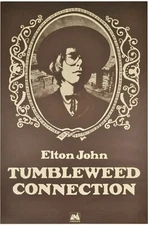 RaRe VinTagE 1970 ELTON JOHN TUMBLEWEED CONNECTION POSTER UNI