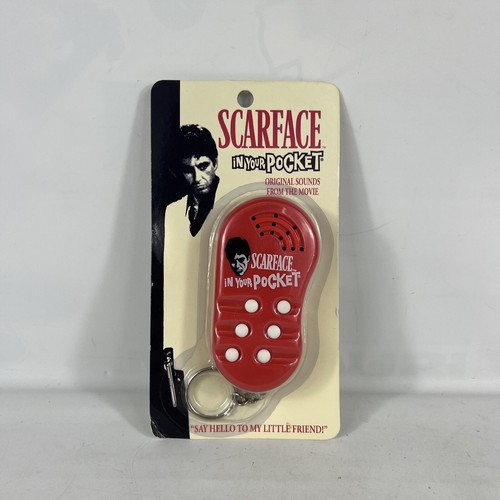Scarface In Your Pocket Talking Keychain Al Pacino Six Phrases 2005 - NEW SEALED