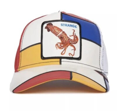 Goorin Bros Mondrian Squid Strange Hentai Trucker Hat Fresh Friday Drop Goorin Bros Mondrian Squid Strange Hentai Trucker Hat Fresh  main image 2