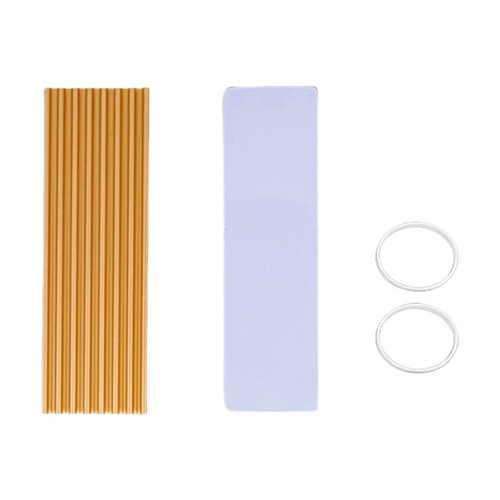 M.2 SSD Heatsink Thermal Pad Heatsink Aluminium Cooling with Silicone Thermal - Afbeelding 5 van 11