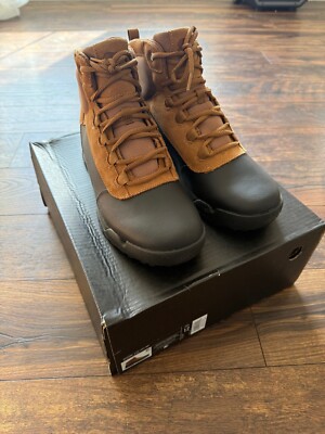 NEW Sorel Men's Buxton Lite Lace Waterproof Boots Elk/Black Size