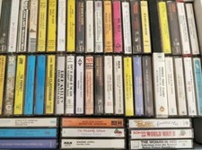 Various Cassette Tapes Vintage, Retro, Collectable