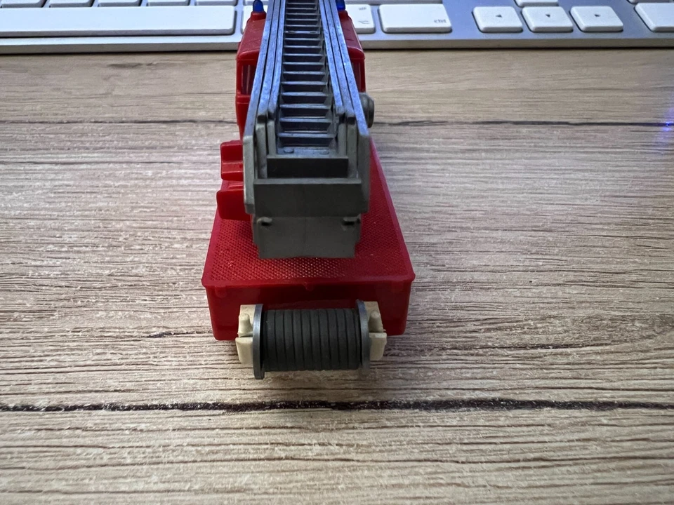 Wiking 1:87 Camion Dei Pompieri Magirus Con Scala In Buone Condizioni - Immagine 4 di 4