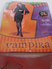 VAMPIRA ADULT COSTUME UP TO SIZE 16 BY DISGUISE
