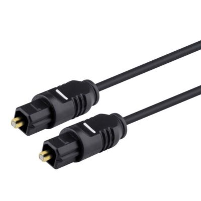 Premium Digital Audio Optical Optic Fiber Cable Toslink SPDIF Cord Cable 3 ft