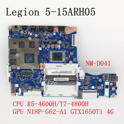 NM-D041 For Lenovo Legion Legion 5-15ARH05 Motherboard CPU R5/R7
