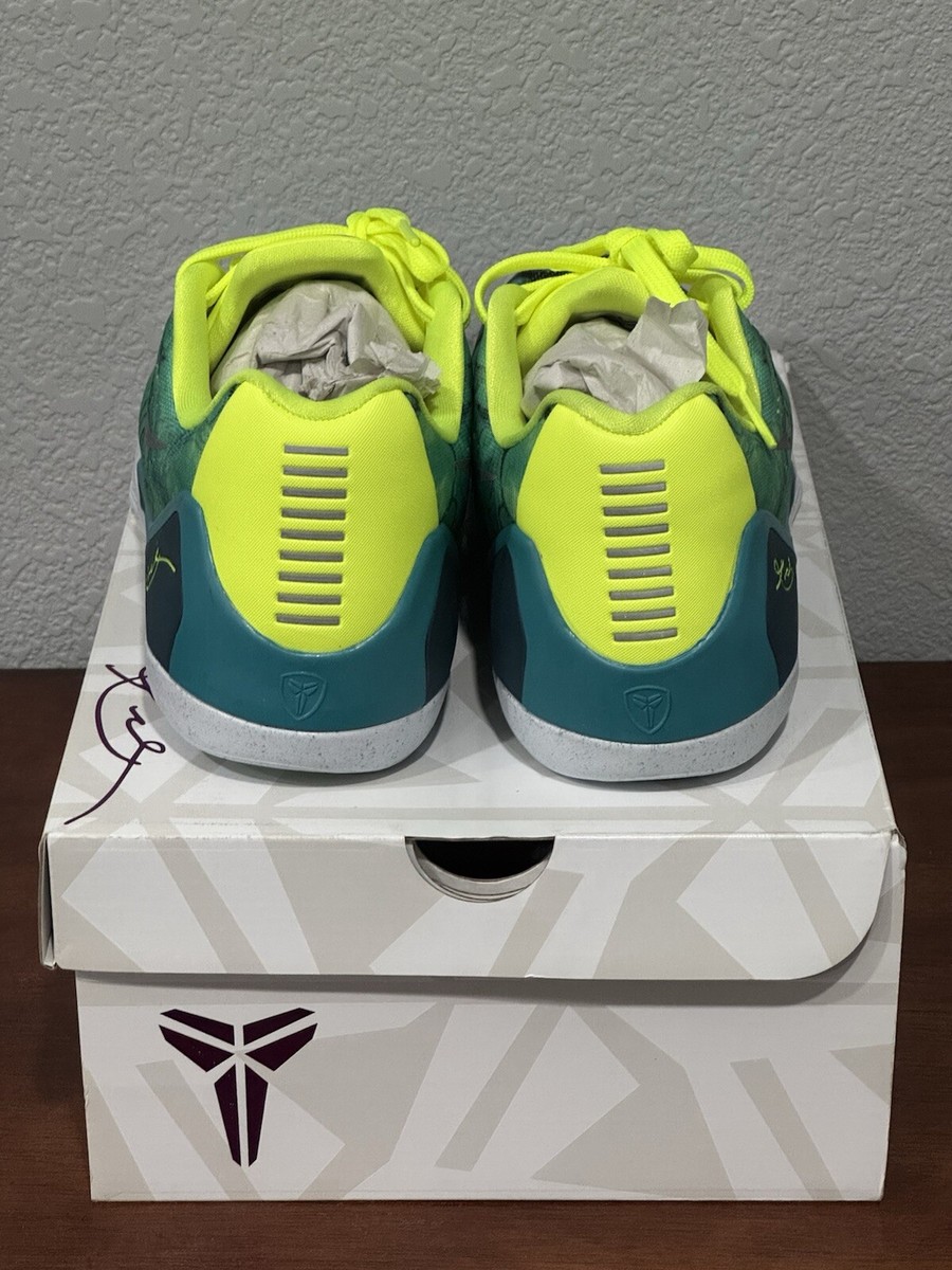 Nike Kobe Bryant IX 9 EM Easter Turbo Green/Metallic-Silver-Size