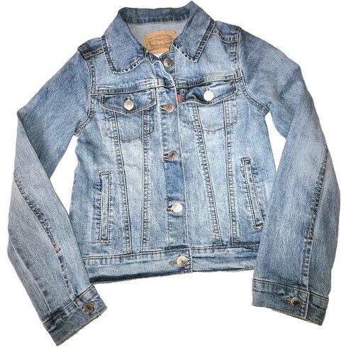 VTG 60's-70's Levi's Big E Denim Jacket 70505 0217 Size 42 Dark