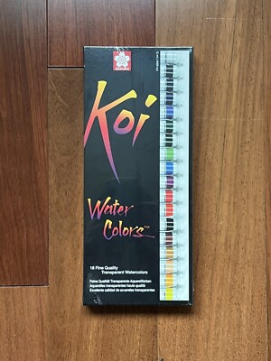 Sakura Koi Watercolor Field Sketch Box Set - 18 Colors