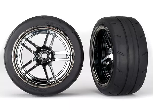 Traxxas 8374 Pneus et Jantes Arrière Ford GT40 / Pneus Et Wheels Rear