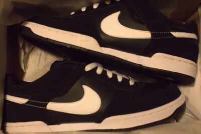 Nike Shoes NEW IN BOX Sz 10 Renzo 2 Men s Skate Black White Swoosh Logo Y2K vtg