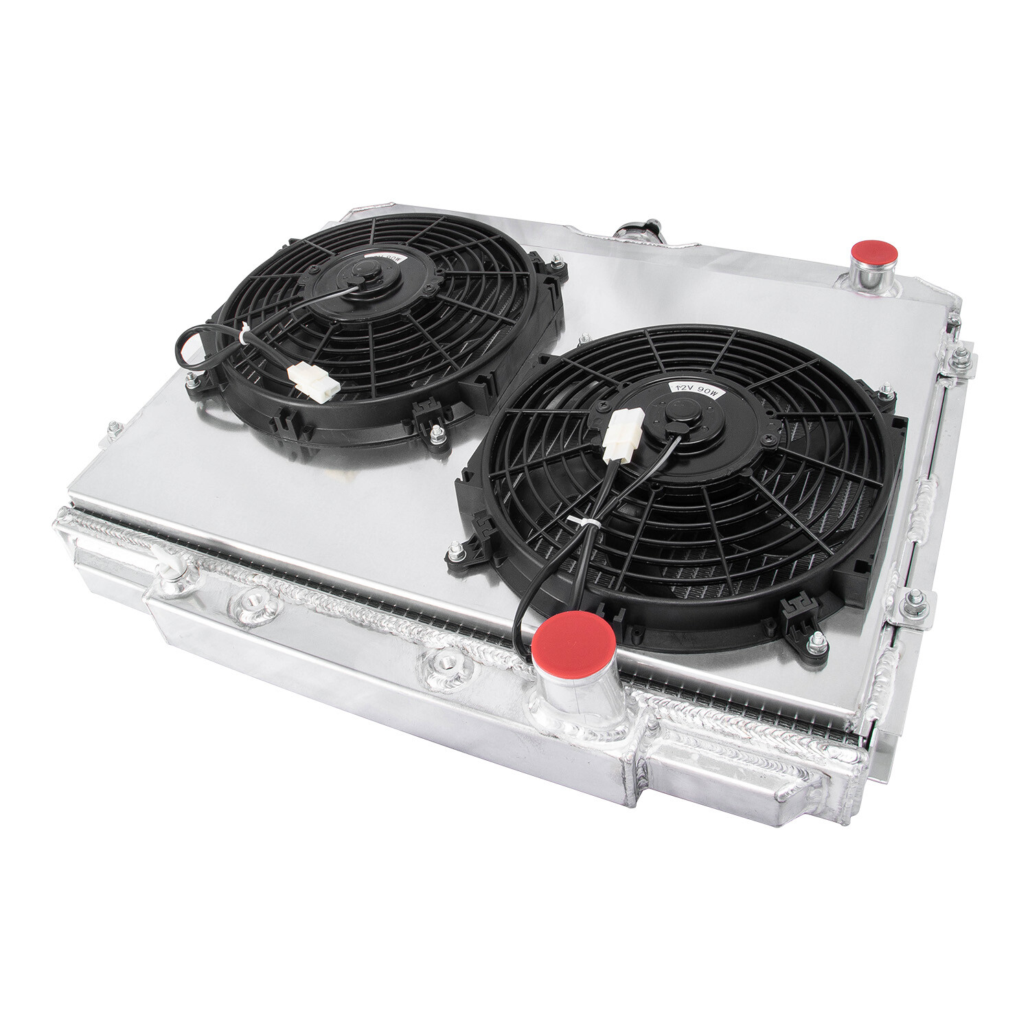 #CC338 3-Row Radiator Shroud Fan For 1967-1970 69 Ford Mustang Mercury Cougar V8 thumbnail 4