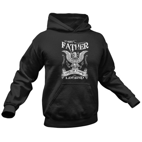 The Best Father Eagle Dad Hombre Sudadera con Capucha para Día del Padre Regalo Cumpleaños Regalo de Navidad - Imagen 4 de 14