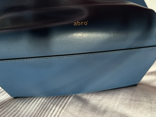 Ledertasche von Abro, blau - Bild 4 von 11