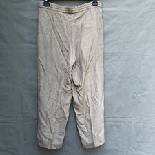 PATRICK Vintage Size 4 100 Silk Pants Elastic Waist Loose Fit Casual