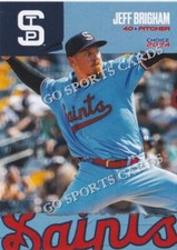 2024 St Paul Saints Jeff Brigham RC Rookie Twins Minor League