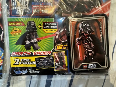 2x Lego Star Wars Darth Vader With Limited Edition Metal Box|NEW