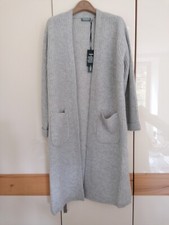 ESISTO KASCHMIR Strickmantel GR. M NEU! Hoher...