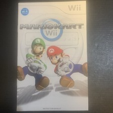 Mario Kart for Wii Instruction Manual Booklet ONLY 