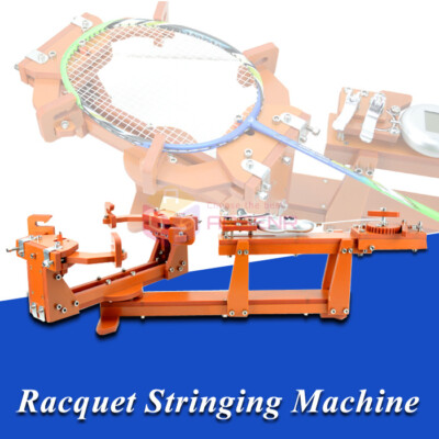Winch Type Personal DIY Badminton Racket Stringing Threading Machine Over 60lbs