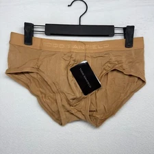 Todd Sanfield Underwear Men's medium Brown Essential Hybrid Trunk Modal NEW
