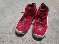 Nike Air Max Penny 1 University Red 2014 Size 5.5 Youth E6