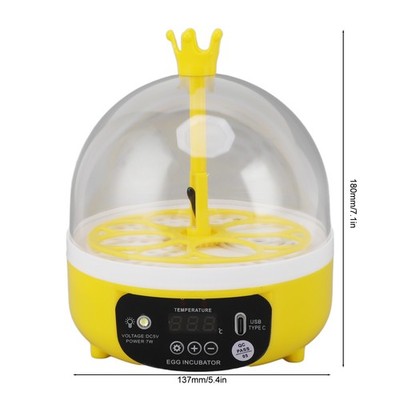 Auto Turning Mini Egg Incubator For Home Auto Temperature Humidity Egg