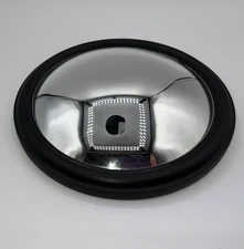 VintageMedium Round Black Frame Convex  Bubble Mirror Porthole Wall Mirror Retro