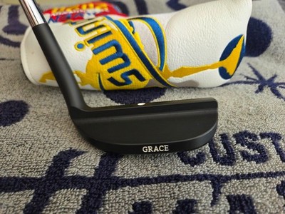 Rare Macgregor Bobby Grace AMG 6330 Blade Black Putter 36